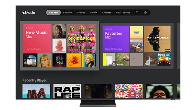 64683В телевизорах Samsung появился музыкальный сервис Apple Music