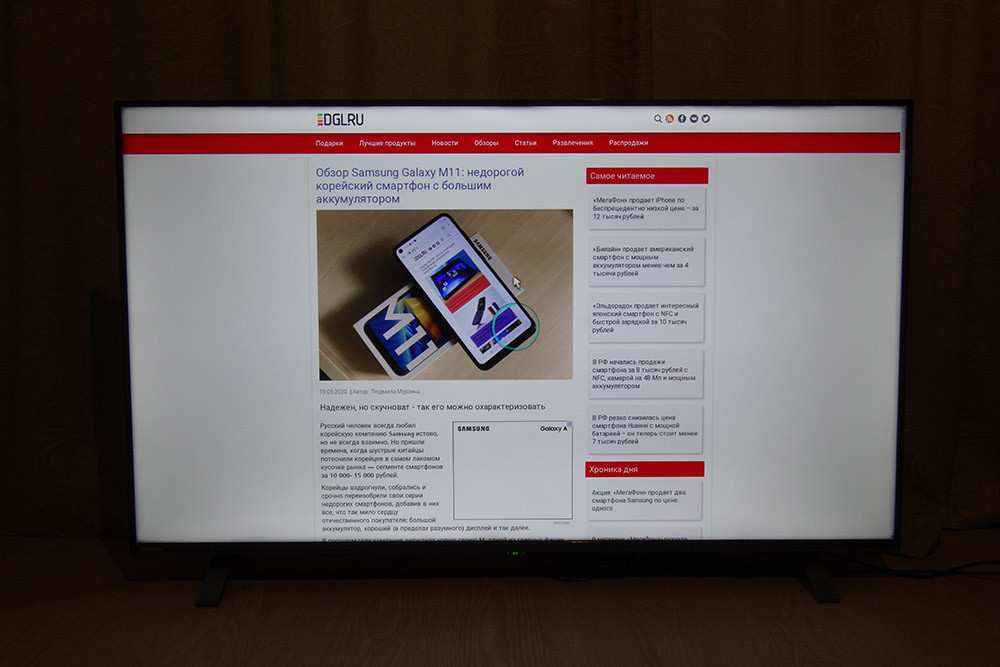 Обзор Toshiba 50U5069: недорогой 4K-телевизор от именитого производителя фото