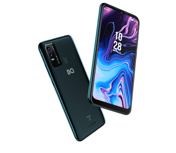 Новый смартфон BQ 6630L Magic L с огромным экраном и необычным набором опций поступил в продажу в России фото