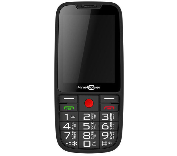 Недорогой телефон-кнопочник FinePower SR285 получил крупный экран и батарею приличной емкости