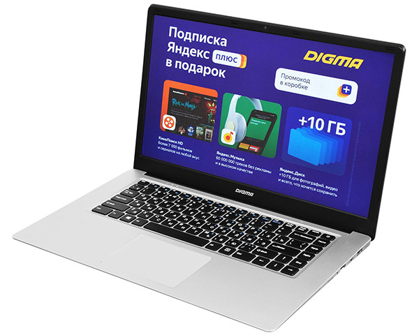 Новый недорогой ноутбук для рынка РФ получил Full HD-экран и флеш-накопитель на 128 Гбайт