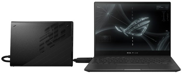 ASUS представил маленький ноутбук ROG Flow X13 с ультрамощным внешним графическим модулем