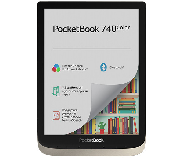 В России представили PocketBook 740 Color – первый 7,8-дюймовый ридер с цветным экраном E Ink Kaleido картинка В России представили PocketBook 740 Color – первый 7,8-дюймовый ридер с цветным экраном E Ink Kaleido