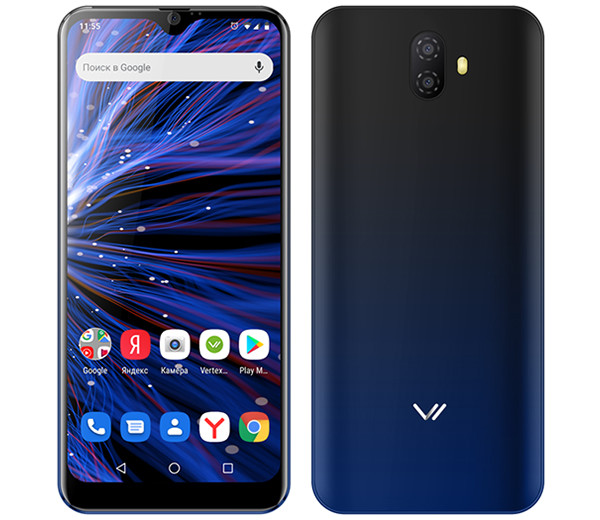 В России начались продажи смартфона Vertex P310 Pro за 7 тысяч рублей с NFC и большим экраном