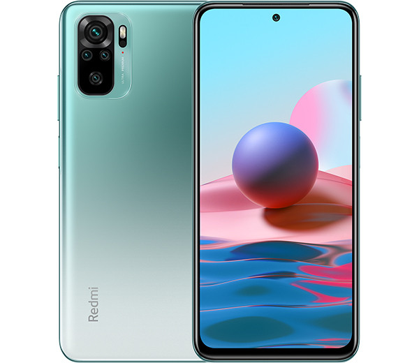 В РФ представили смартфон Redmi Note 10 за 18 тысяч рублей с AMOLED-экраном и защитой от брызг 