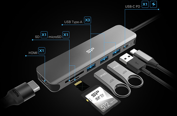 Док-станция Silicon Power SU20 способна решить ключевую проблему массы современных ноутбуков 