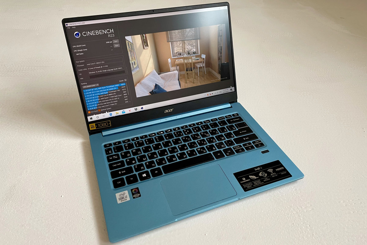 Обзор Acer Swift 3 (SF314-57-735H): ультрабук, приятный во всех отношениях фото