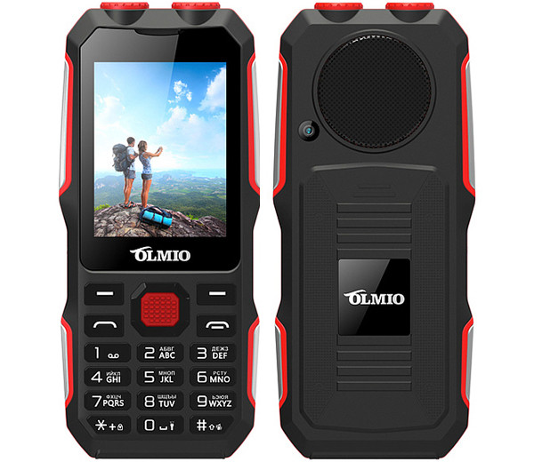 Кнопочный телефон Olmio X02 получил огромный динамик и брутальный корпус с отделкой из металла
