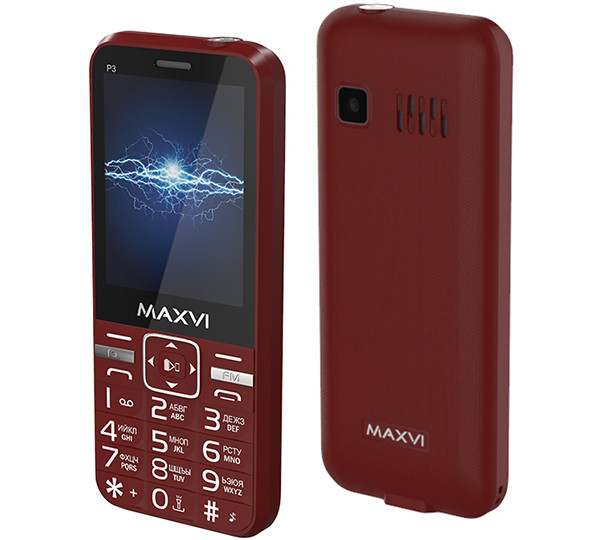 В РФ стартовали продажи телефона Maxvi P3 с функцией внешнего аккумулятора