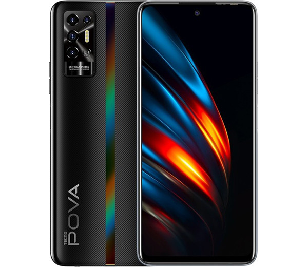 В России появился огромный 6,9-дюймовый смартфон Tecno Pova 2 с батареей емкостью 7000 мАч