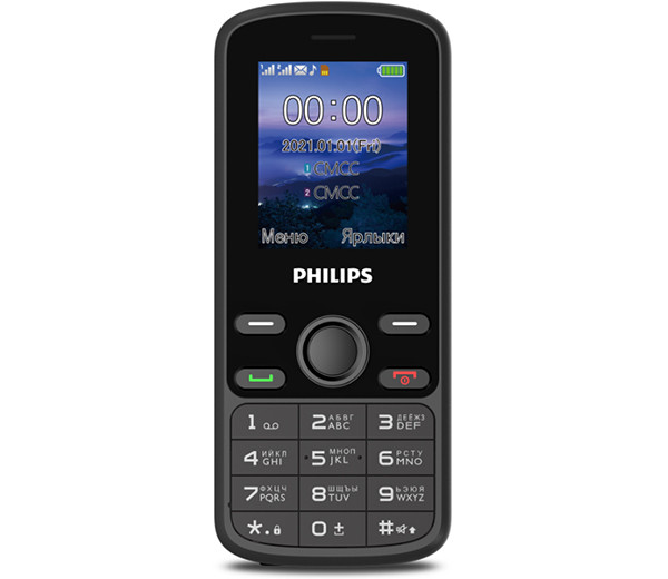 Новый кнопочный телефон Philips Xenium E111 оценили менее чем в 1 300 рублей