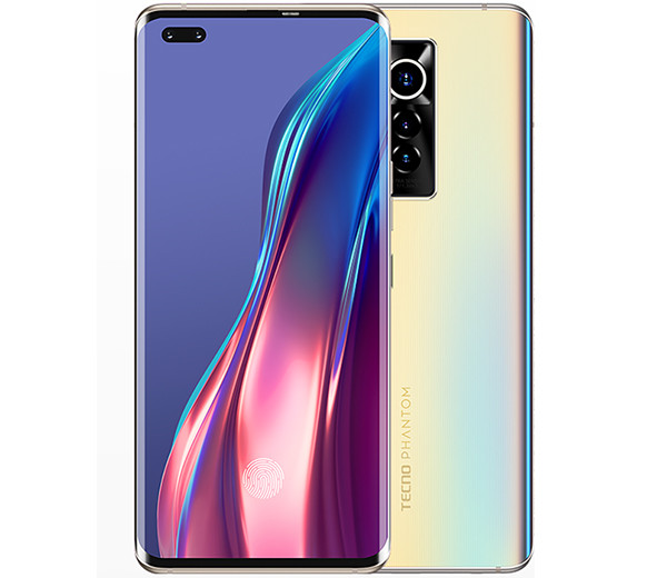 Смартфон Tecno Phantom X оснастили изогнутым экраном и камерой с большой матрицей