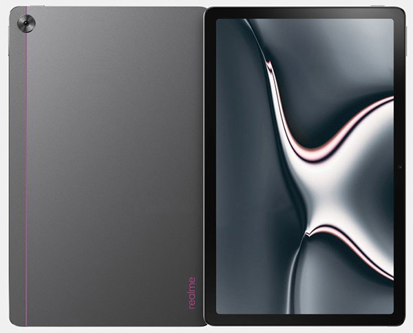 Раскрыт дизайн первого планшета realme. Он получит четыре динамика и стилус 