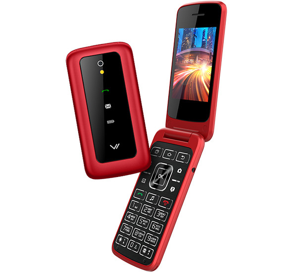 Раскладной телефон Vertex S110 получил корпус с металлическими элементами