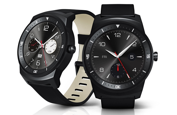 66332IFA 2014. Умные часы LG G Watch R с круглым экраном