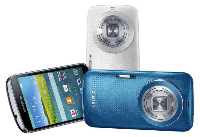 62434Представлен гибрид смартфона и фотокамеры Samsung Galaxy K Zoom