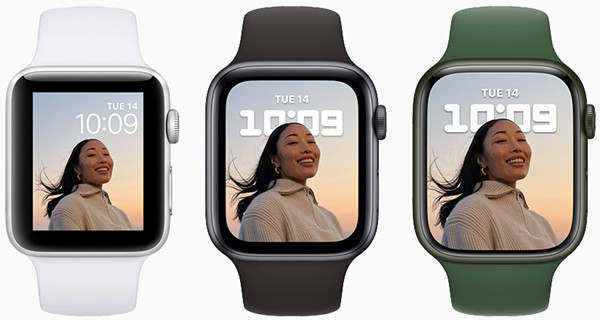 Умные часы Apple Watch Series 7 получили более крупный экран и защиту от пыли фото