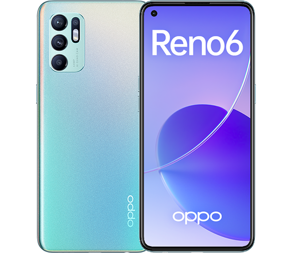 В РФ представили смартфон Oppo Reno6 с 50-ваттной быстрой зарядкой и 8 Гбайт оперативки