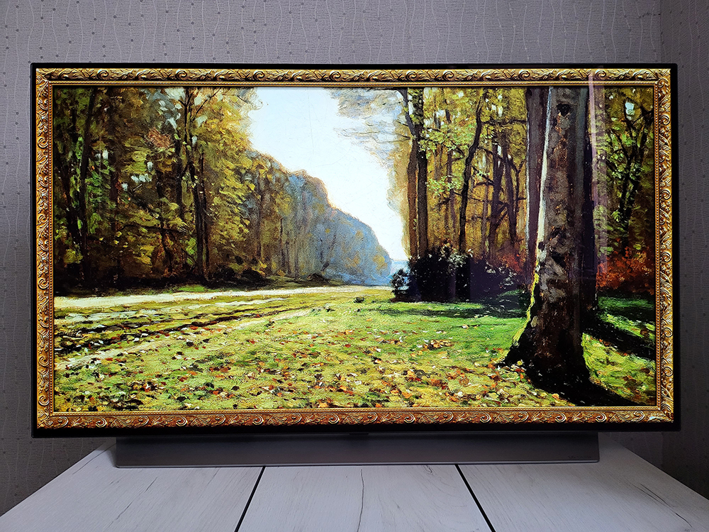 Обзор LG OLED48C1RLA: лучший телевизор для темной комнаты фото