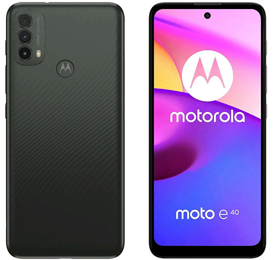 Motorola Moto E40: смартфон начального уровня с большим 90-герцевым экраном фото
