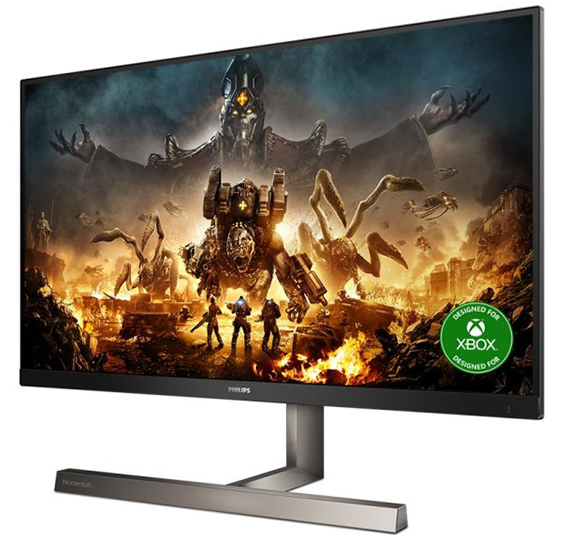 В России представлены мониторы Philips Momentum, созданные для приставок Xbox фото