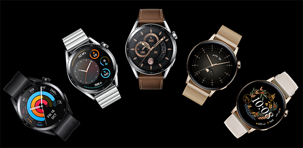 Представлены умные часы Huawei Watch GT3 с функцией гарнитуры, GPS и стальными корпусами фото