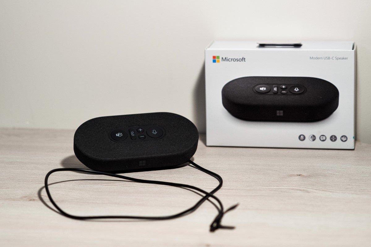 Обзор Microsoft Speaker USB-C фото