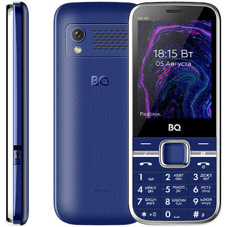 BQ 2800L Art 4G: кнопочный телефон с двумя необычными функциями фото