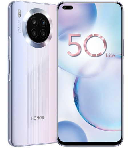 В РФ начались продажи Honor 50 Lite – смартфона среднего класса с сервисами Google и 66-ваттной зарядкой фото