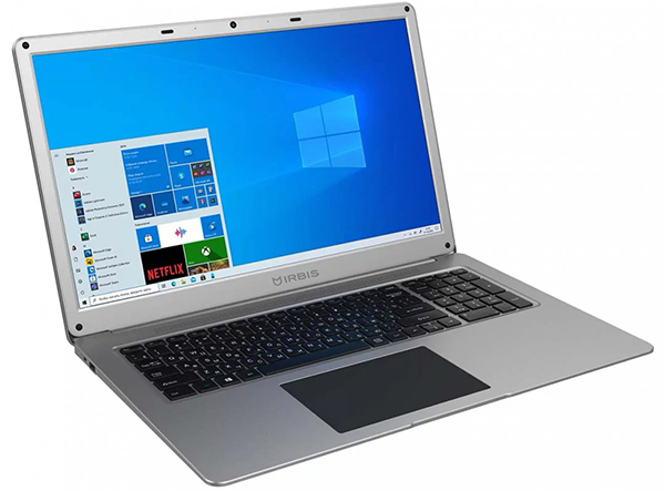 Irbis NB700: недорогой ноутбук с 17-дюймовым экраном и процессором Celeron фото