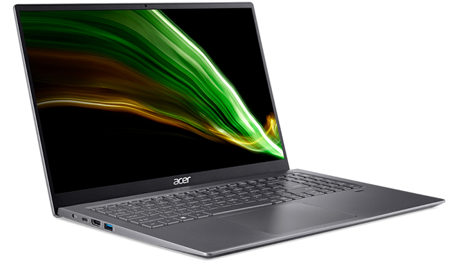 В Россию прибыл 16-дюймовый ноутбук Acer Swift 3 2021 в металлическом корпусе фото