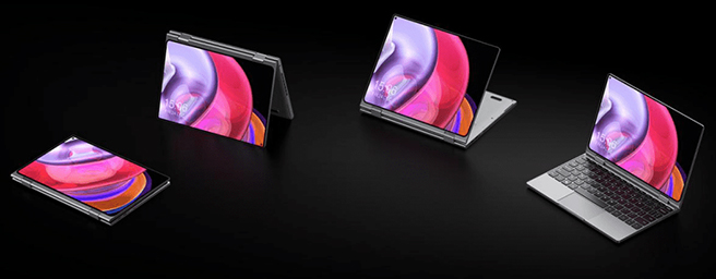 Chuwi MiniBook X: первый в мире ноутбук с «дырявым» экраном фото