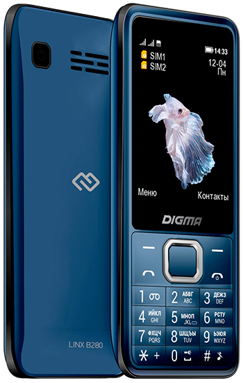 Digma Linx B280: кнопочный телефон с большим экраном и батареей на 3 000 мАч фото