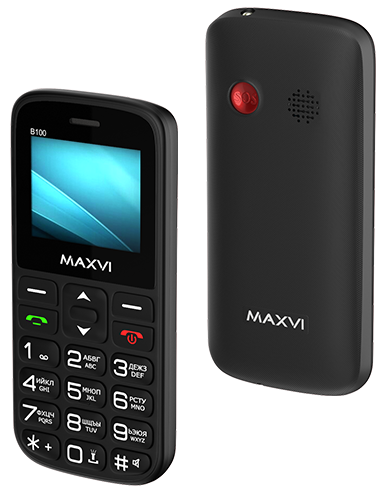 Maxvi B100: бюджетный телефон с SOS-кнопкой для бабушек и дедушек фото