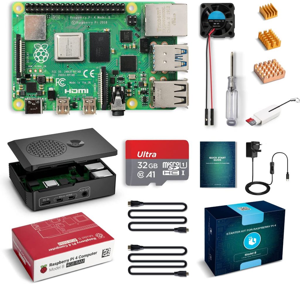 Raspberry PI4 StarterKit