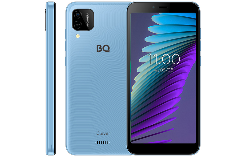 BQ 5765L Clever: бюджетный смартфон с HD-экраном и 3 Гбайт оперативной памяти фото