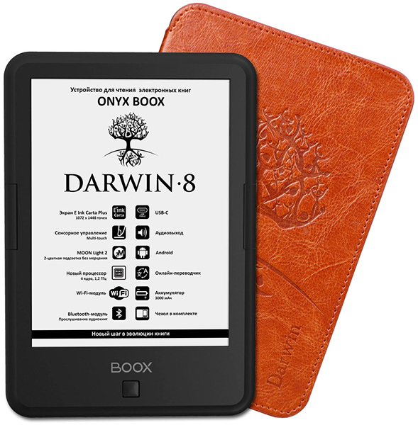 В РФ представили электронную книгу Onyx Boox Darwin 8 с ОС Android и портом USB Type-C фото