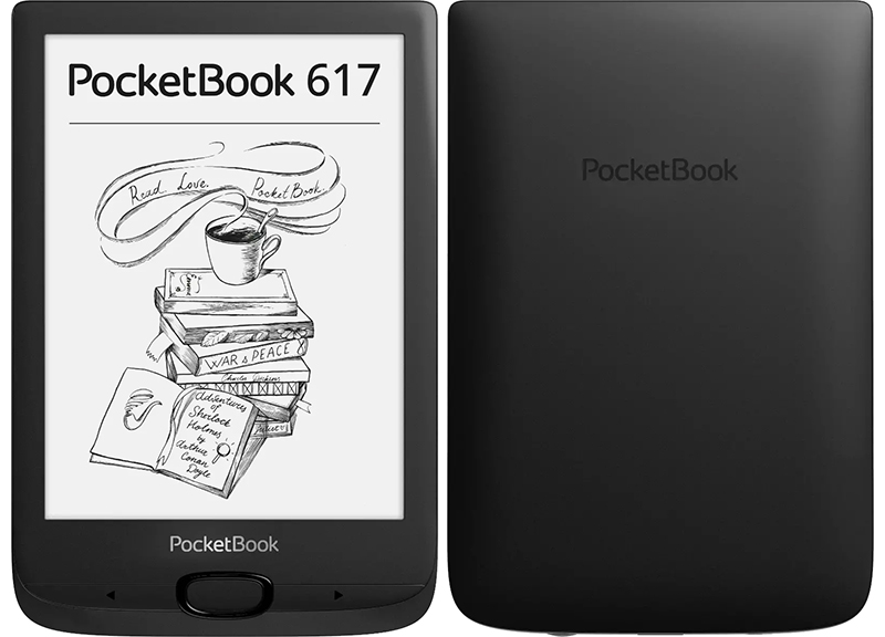 PocketBook 617: недорогая электронная книга с Wi-Fi и «разноцветной» подсветкой фото
