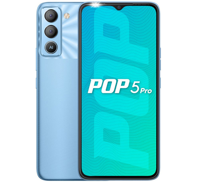 Tecno Pop 5 Pro: недорогой смартфон с аккумулятором на 6 000 мАч фото