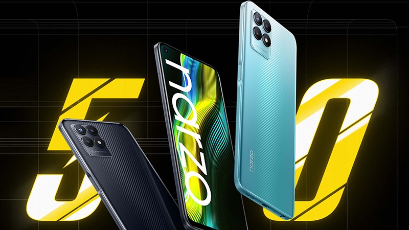 180881Realme Narzo 50: недорогой смартфон со 120-герцевым дисплеем и железом MediaTek