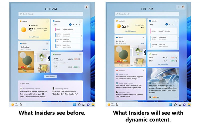 Интерфейс Windows 11 поменяли ради удобства владельцев планшетов фото