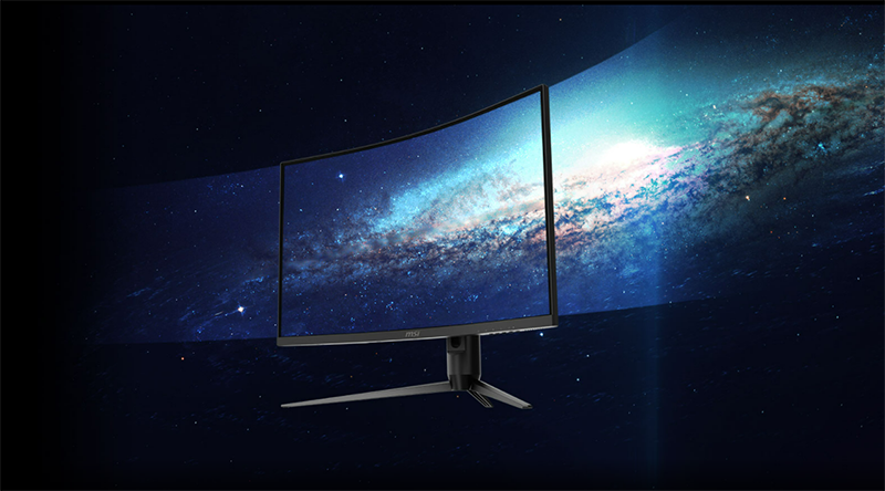 180084MSI Optix G271CP: 27-дюймовый изогнутый игровой монитор с частотой 165 Гц