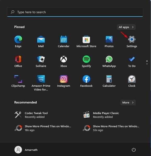 Как закрепить больше плиток в меню «Пуск» Windows 11 фото