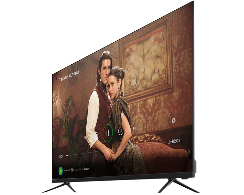 Представлены первые телевизоры от Сбера – четыре модели с диагональю до 65 дюймов фото