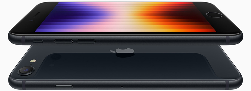 Представлен новый iPhone SE с процессором от iPhone 13, стеклянным корпусом и защитой от воды фото