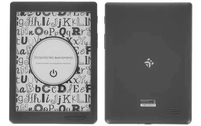 DEXP M8 Prudentia: 7,8-дюймовый ридер с экраном E Ink, ОС Android и батареей на 3 200 мАч фото