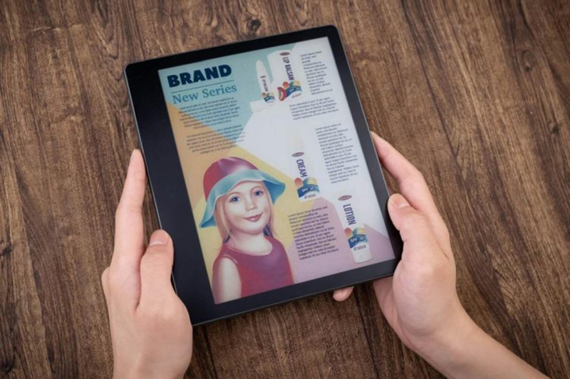 251065Представлены экраны E Ink Gallery 3 с палитрой в 60 тысяч цветов для электронных книг