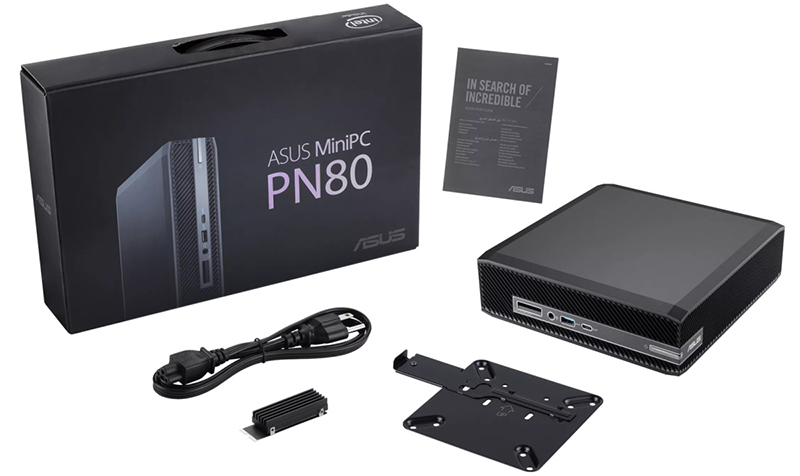 Asus PN80: мини-десктоп с процессором Intel Core i7-11700B и широким набором портов фото