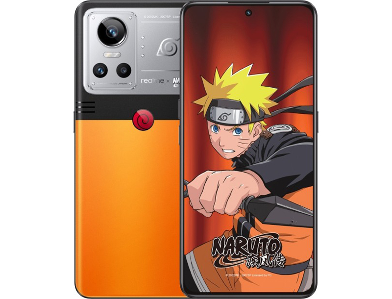 Смартфон Realme GT Neo 3 Naruto Edition со 150-ваттной зарядкой посвятили манге Наруто фото