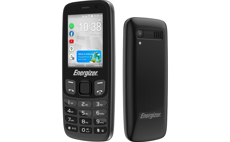 Energizer E242S: кнопочный телефон с KaiOS, LTE, GPS и Wi-Fi фото